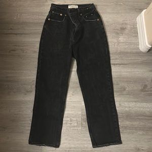 Abercrombie & Fitch Curve Love Ankle Straight Jeans Size 25 S
